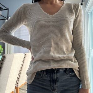 Women's Cream Long Sleeve